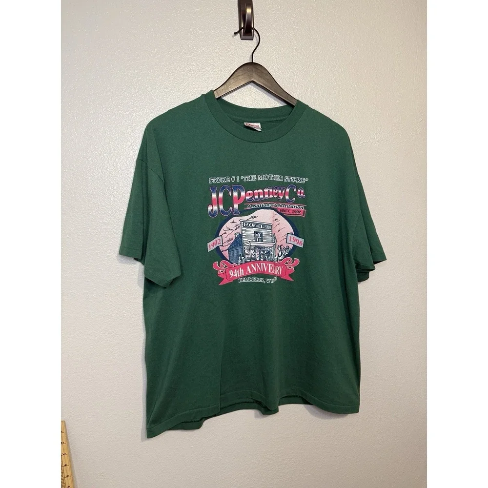 Jcpenny 94th Anniversary Store T shirt Hanes Heavy weight XXL tee Since 1902